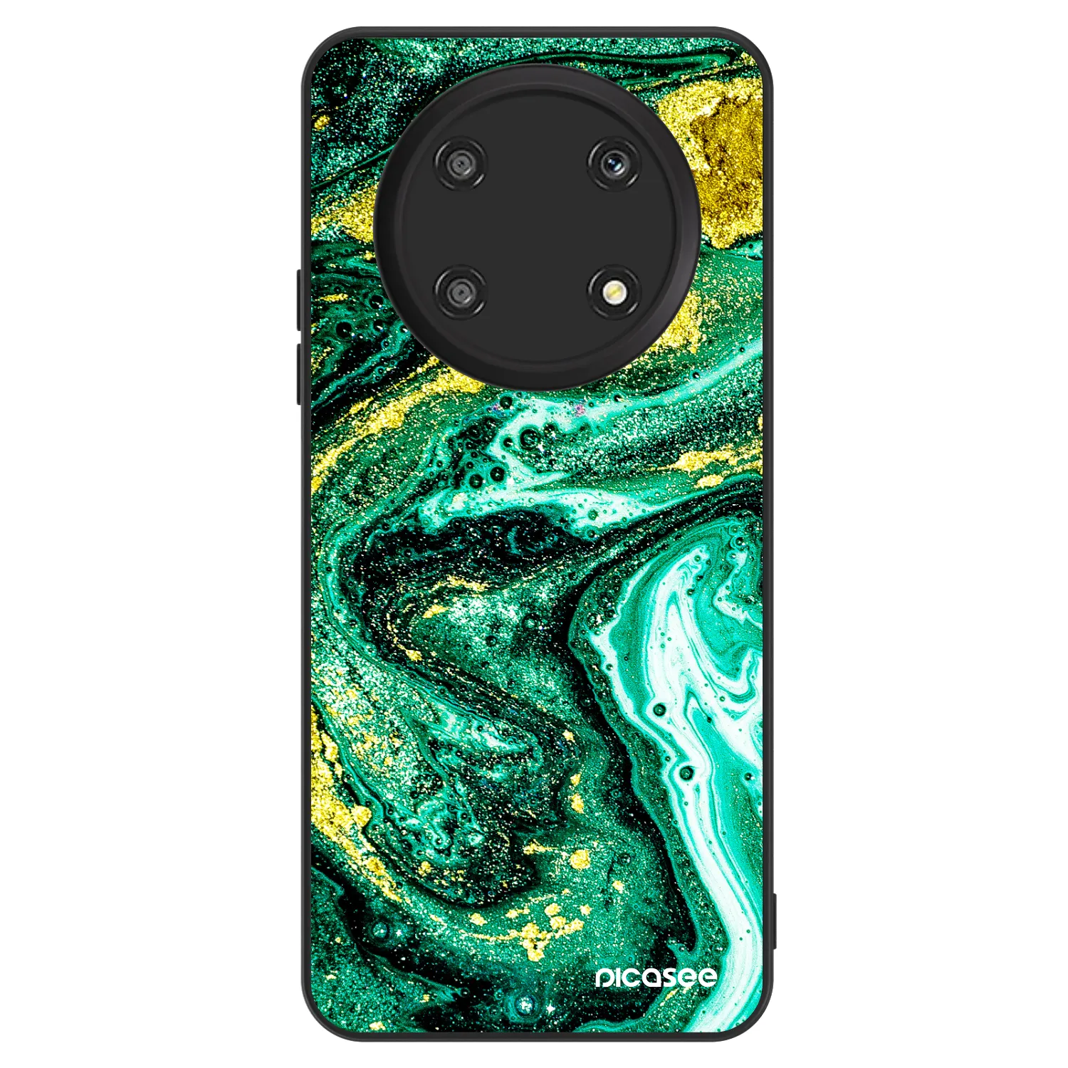 Picasee ULTIMATE CASE pro Honor Magic4 Lite 5G - Green Gold