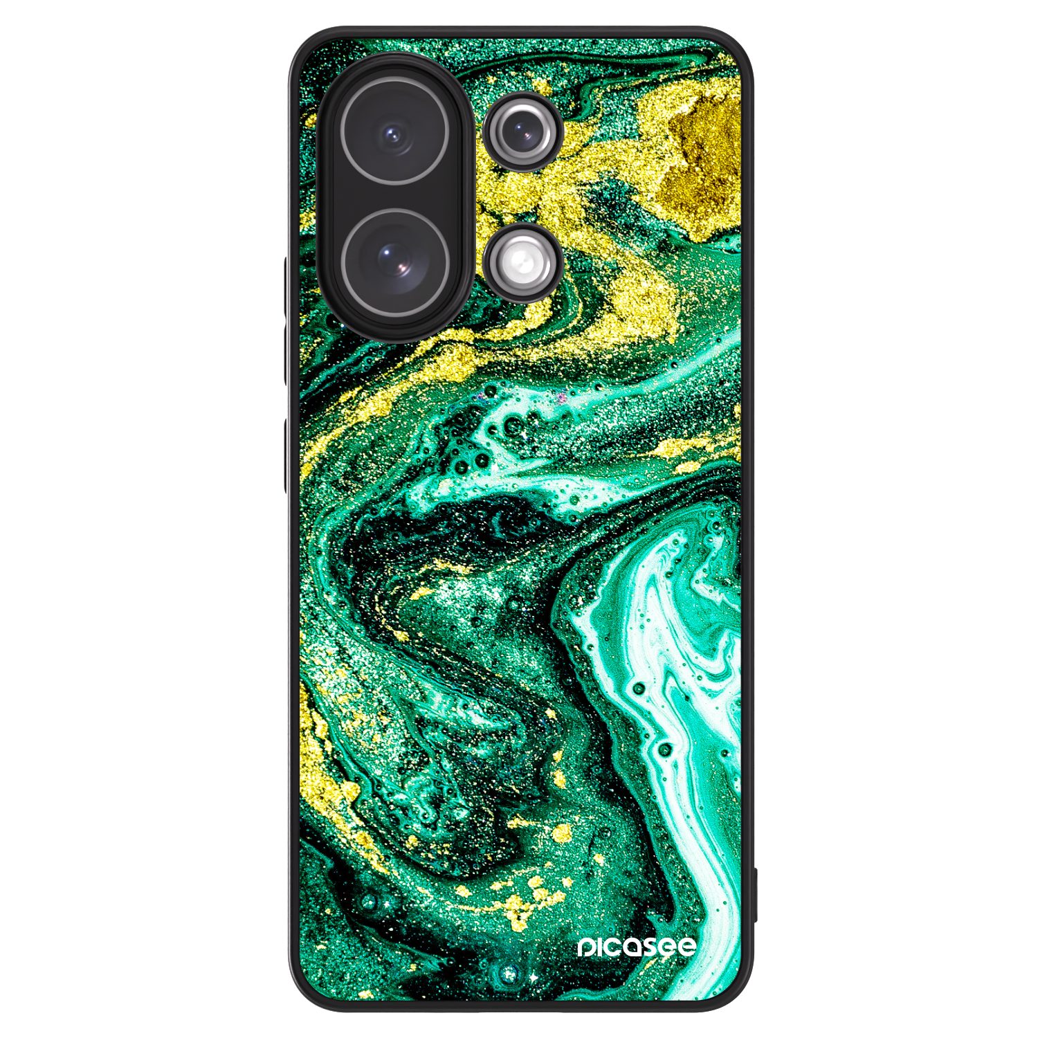 Picasee ULTIMATE CASE pro Xiaomi Redmi Note 13 4G - Green Gold