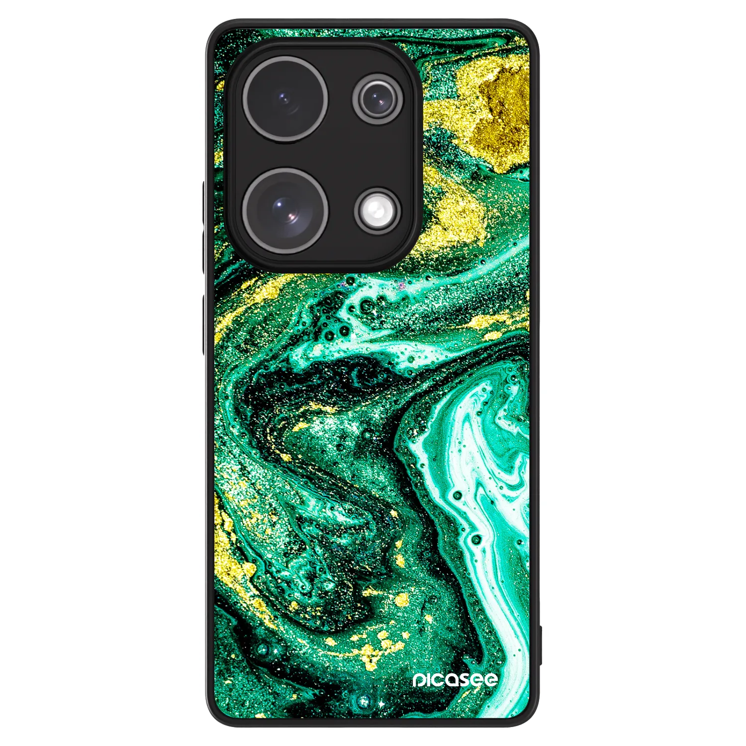 Picasee ULTIMATE CASE pro Xiaomi Redmi Note 13 Pro 4G - Green Gold