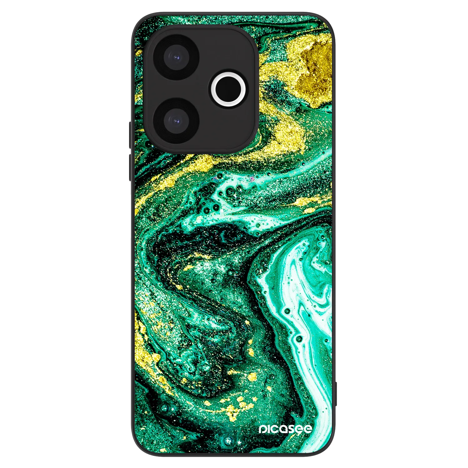 Picasee ULTIMATE CASE pro Xiaomi Redmi 13 4G - Green Gold