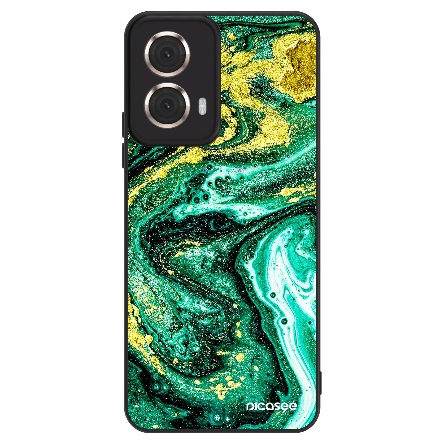 Picasee ULTIMATE CASE pro Motorola Moto G85 - Green Gold