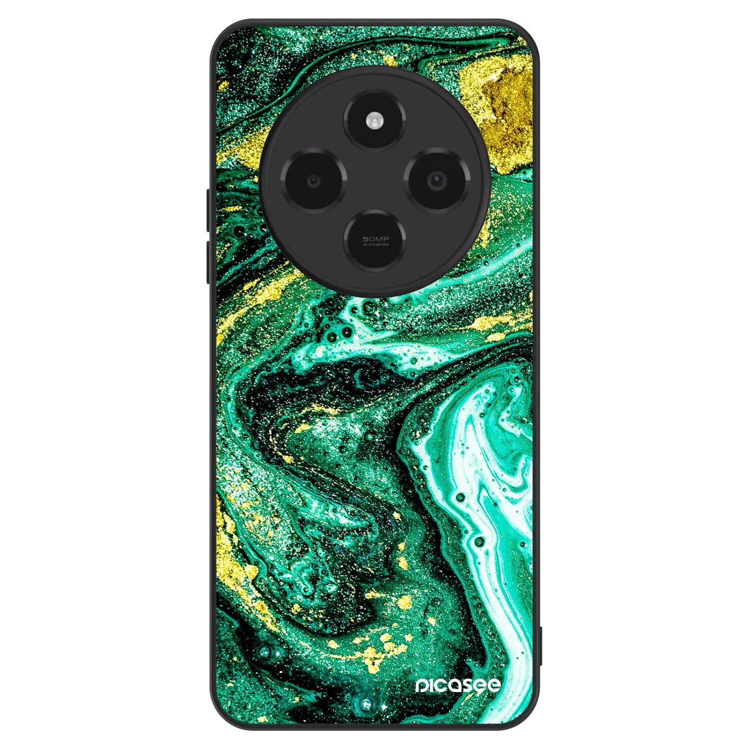 Picasee ULTIMATE CASE pro Xiaomi Poco C75 - Green Gold
