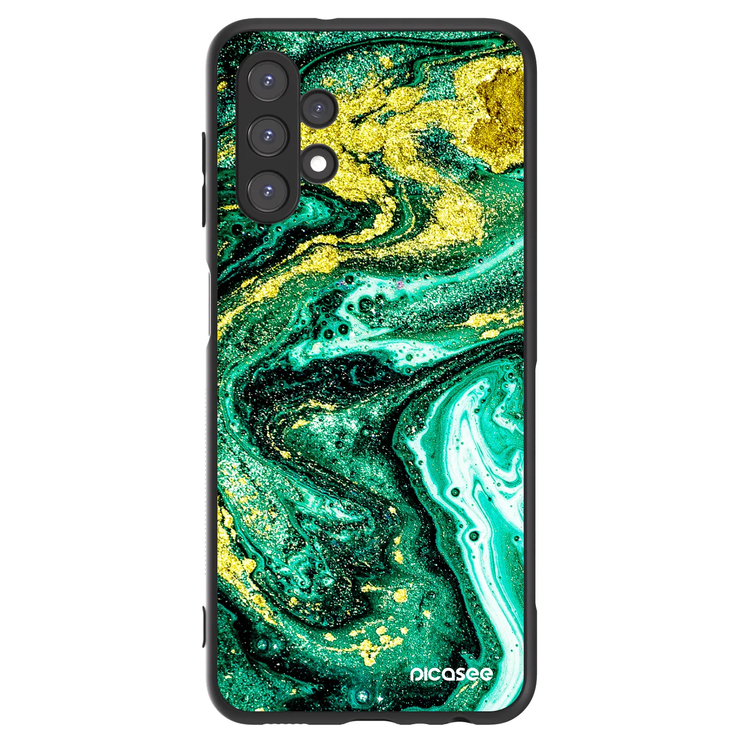 Picasee ULTIMATE CASE pro Samsung Galaxy A13 5G - Green Gold