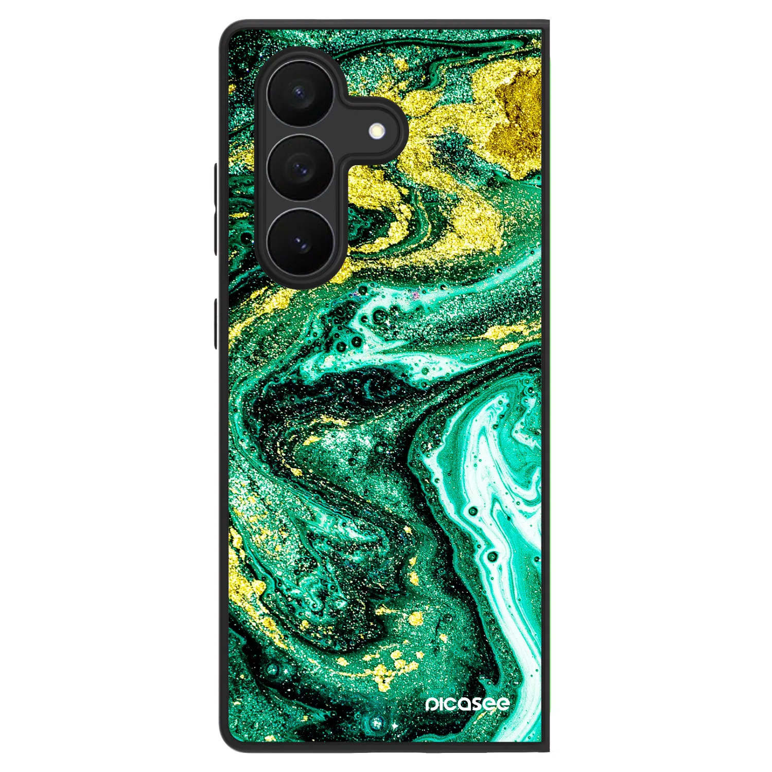 Picasee ULTIMATE CASE pro Samsung Galaxy Z Fold7 5G - Green Gold
