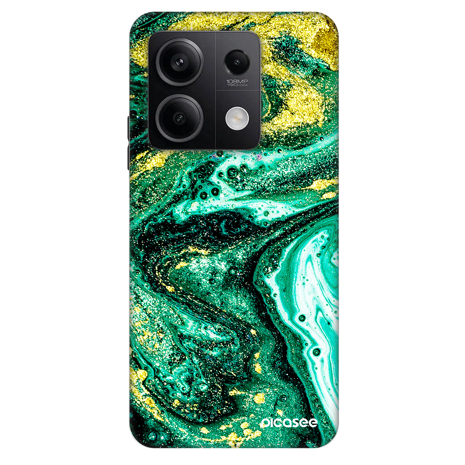 Picasee Fashion Case pro Xiaomi Redmi Note 13 5G - Green Gold