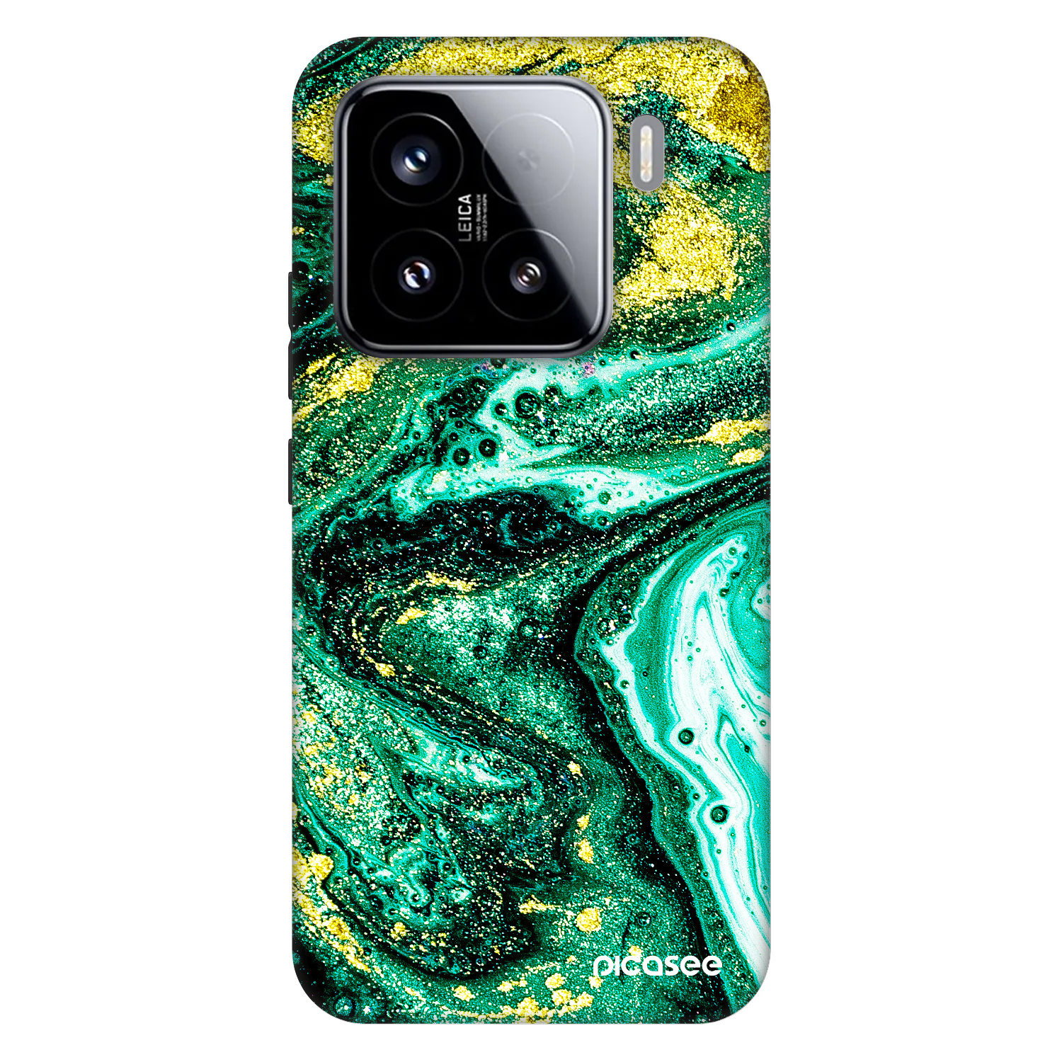 Picasee Fashion Case pro Xiaomi 15 - Green Gold