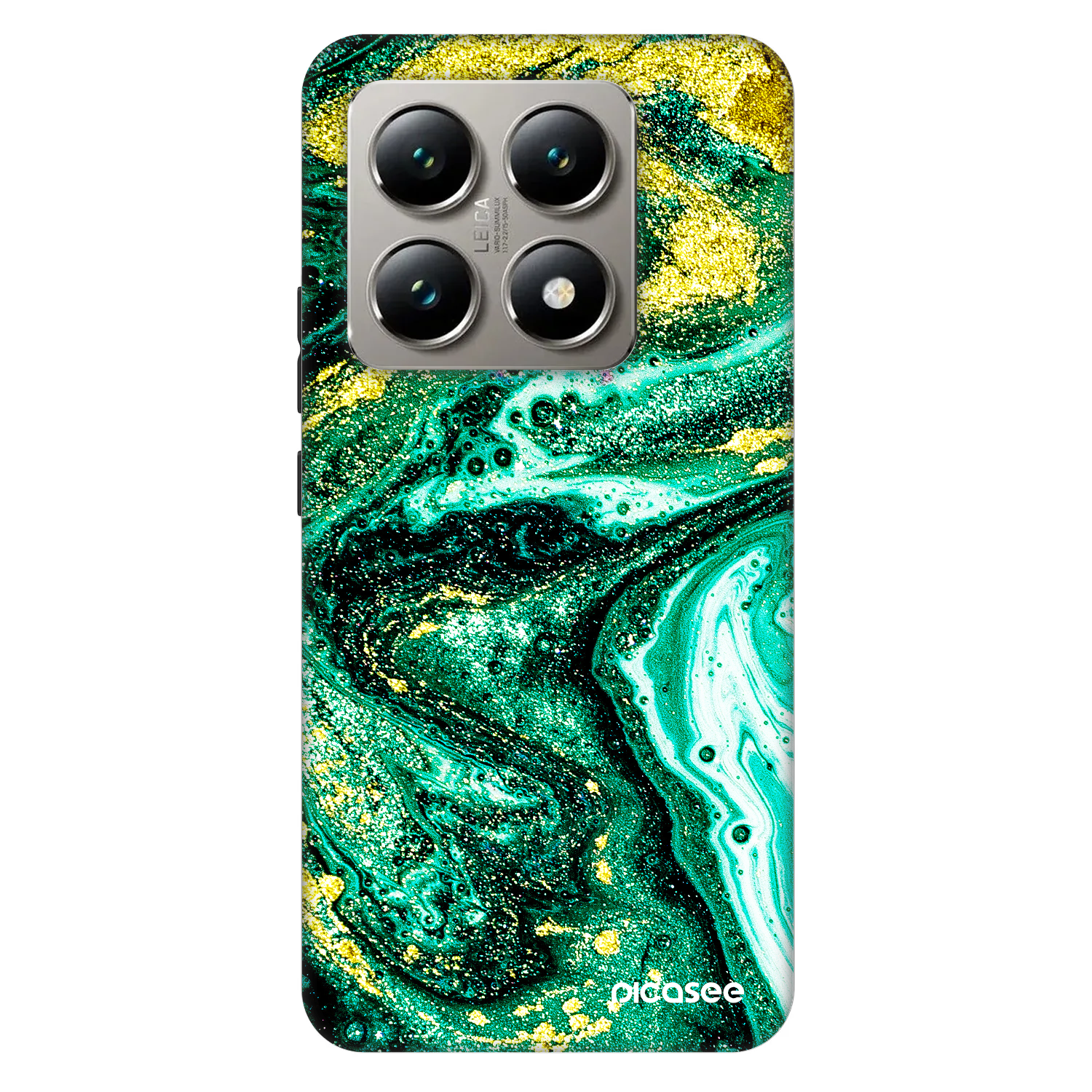 Picasee Fashion Case pro Xiaomi 14T Pro - Green Gold