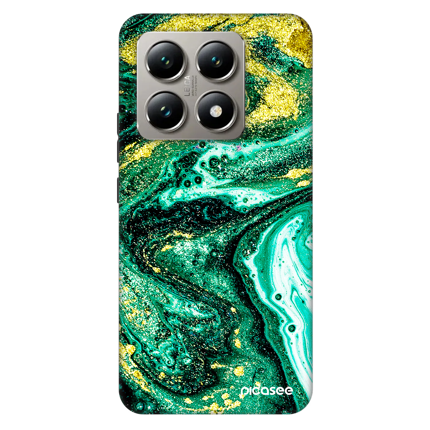 Picasee Fashion Case pro Xiaomi 14T - Green Gold