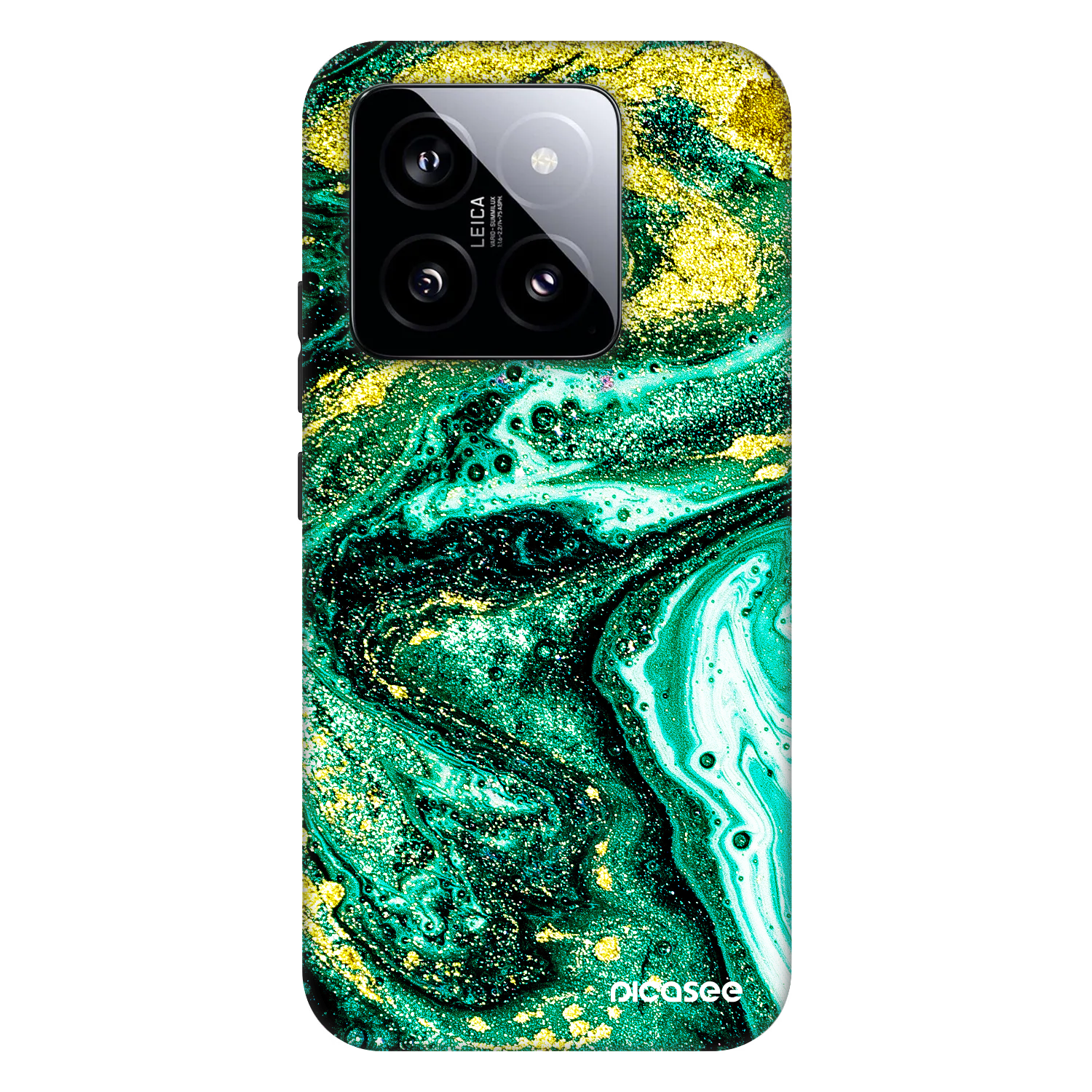 Picasee Fashion Case pro Xiaomi 14 - Green Gold