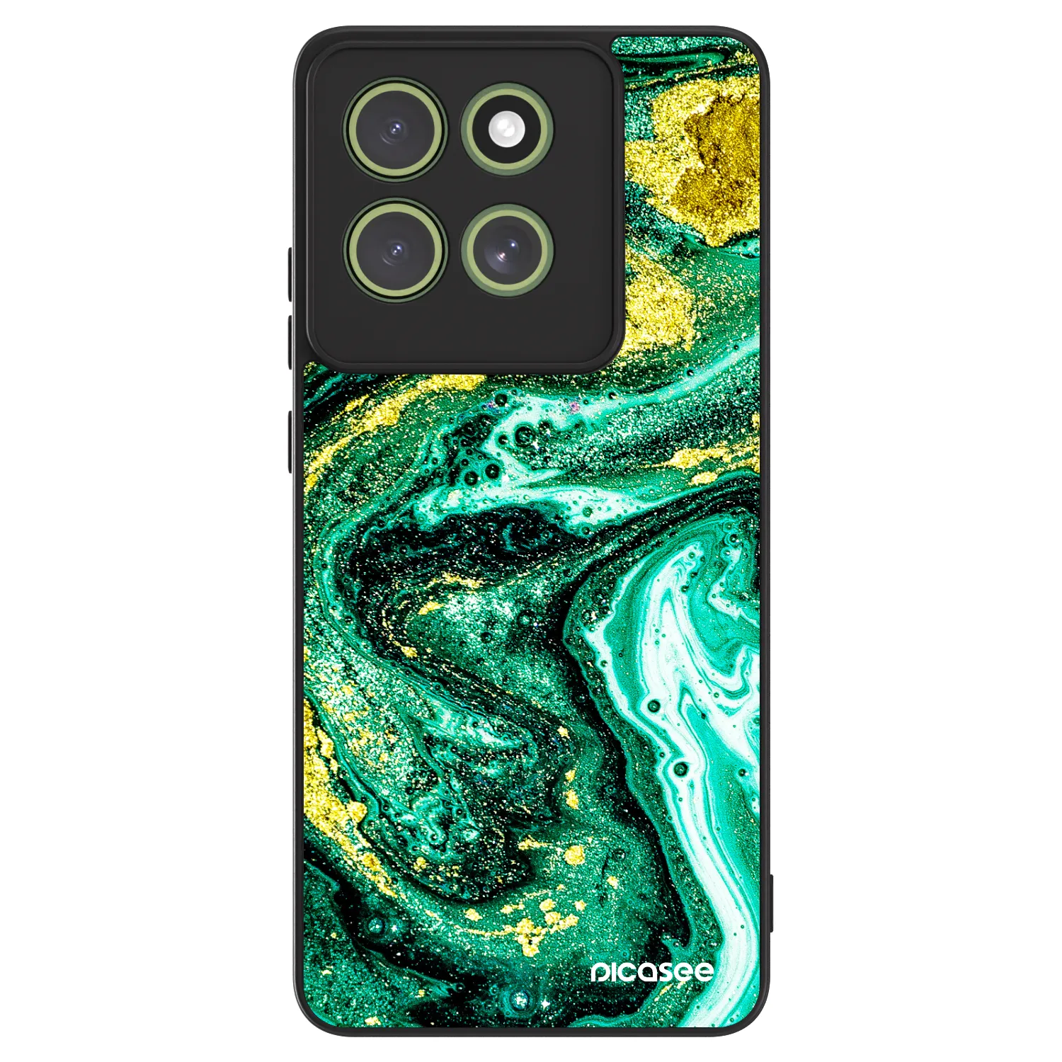 Picasee ULTIMATE CASE pro Motorola Moto G86 5G - Green Gold