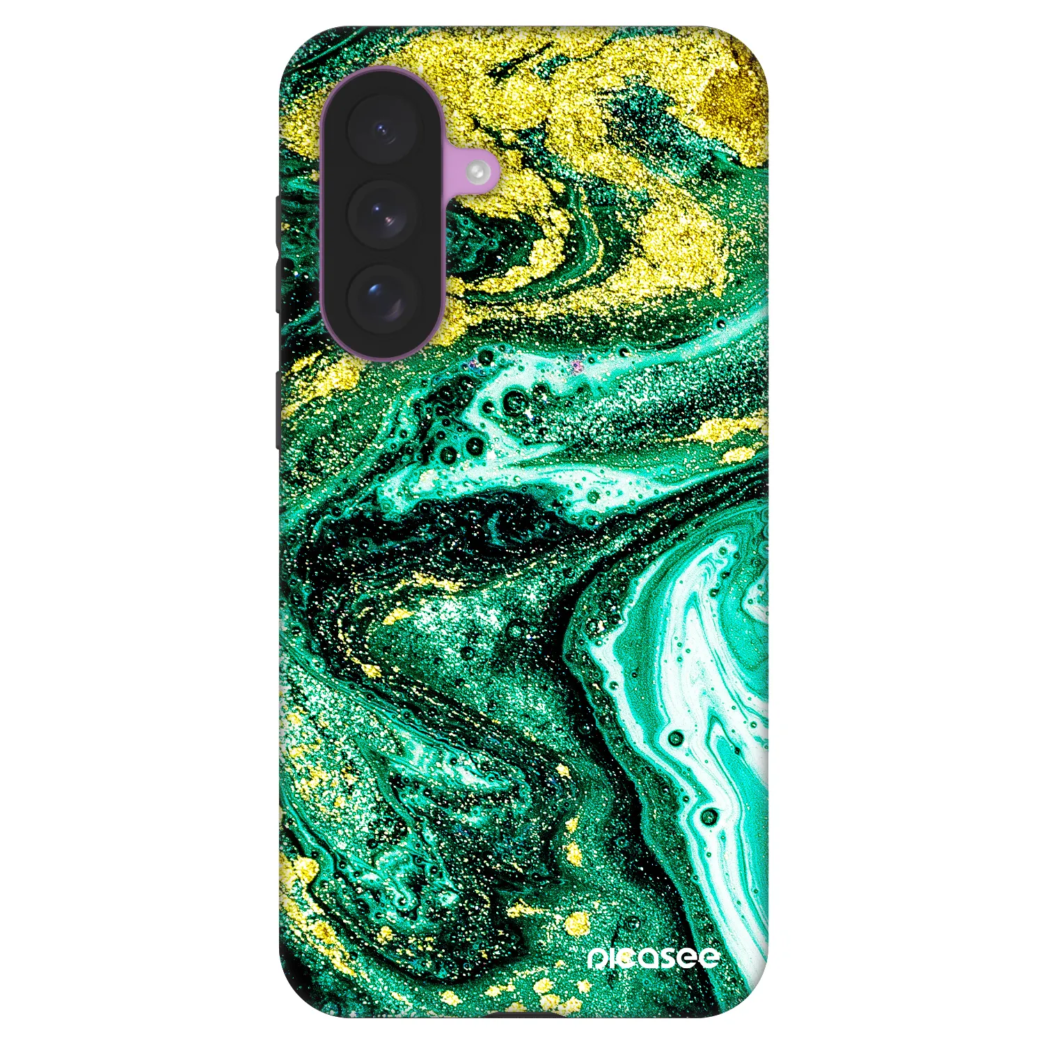 Picasee Fashion Case pro Samsung Galaxy A57 5G - Green Gold