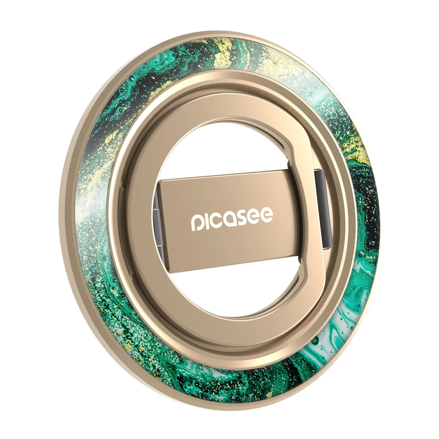 Picasee Magnetický držák - Zlatý - Green Gold