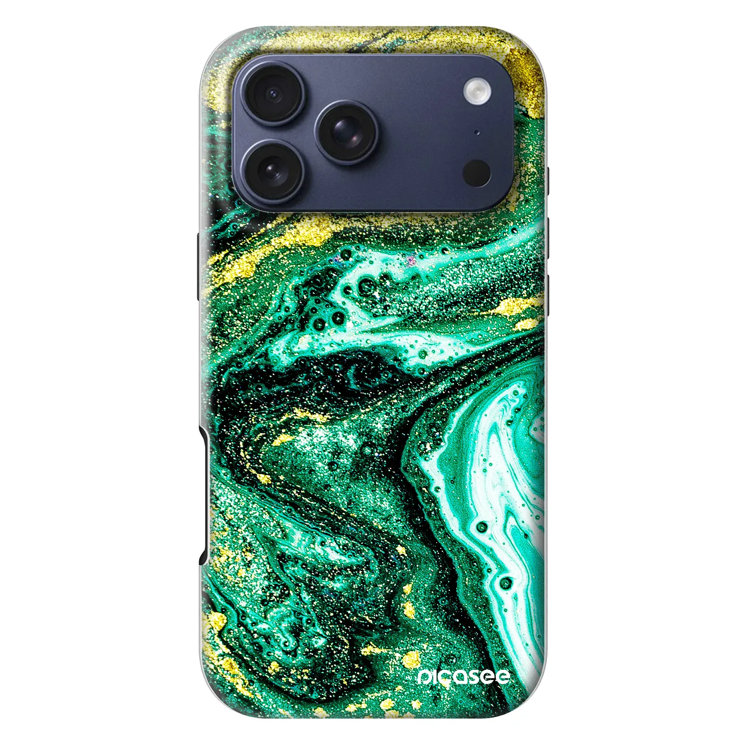 Picasee Fashion Case MagSafe Apple iPhone 18 Pro Max - Green Gold