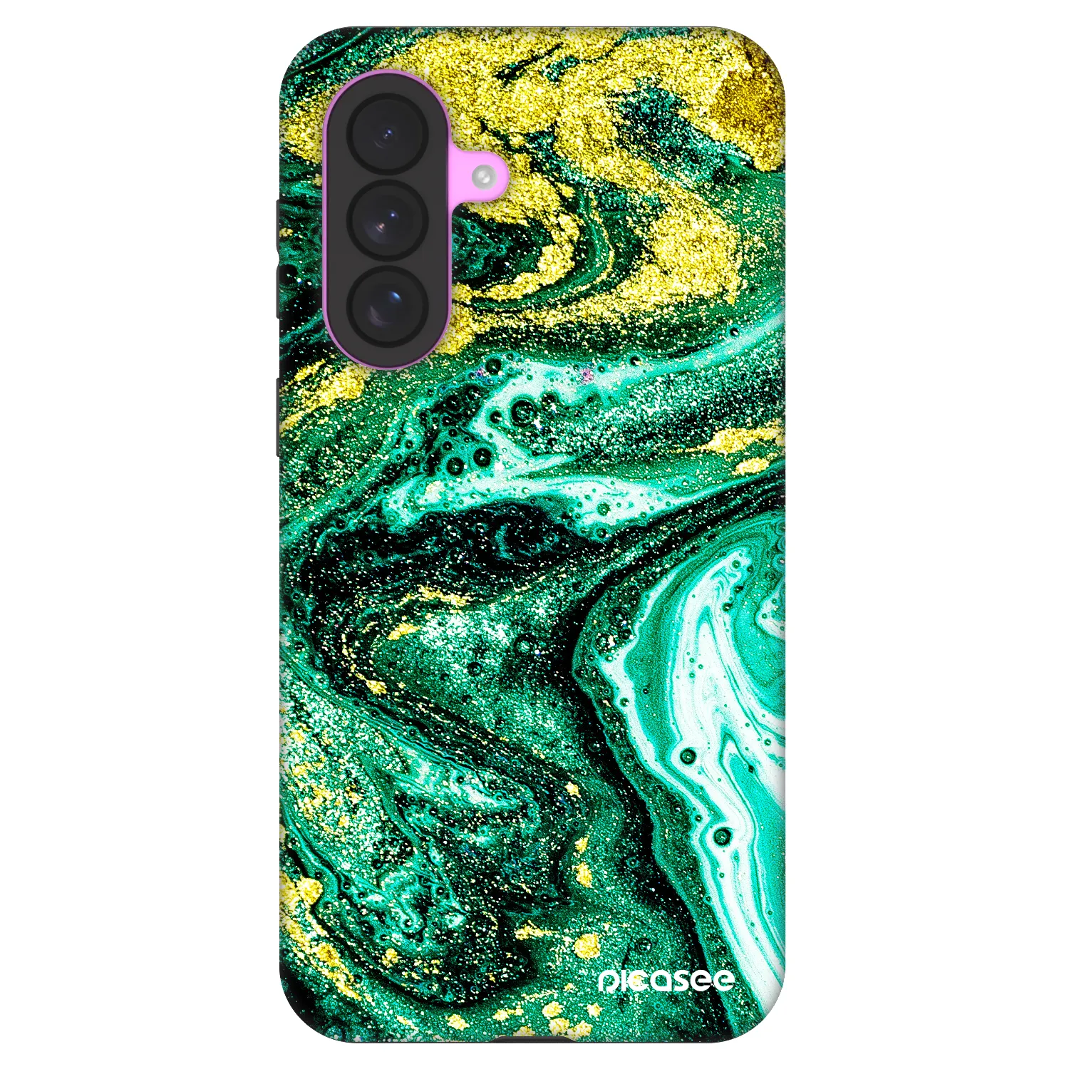 Picasee Fashion Case pro Samsung Galaxy A37 - Green Gold