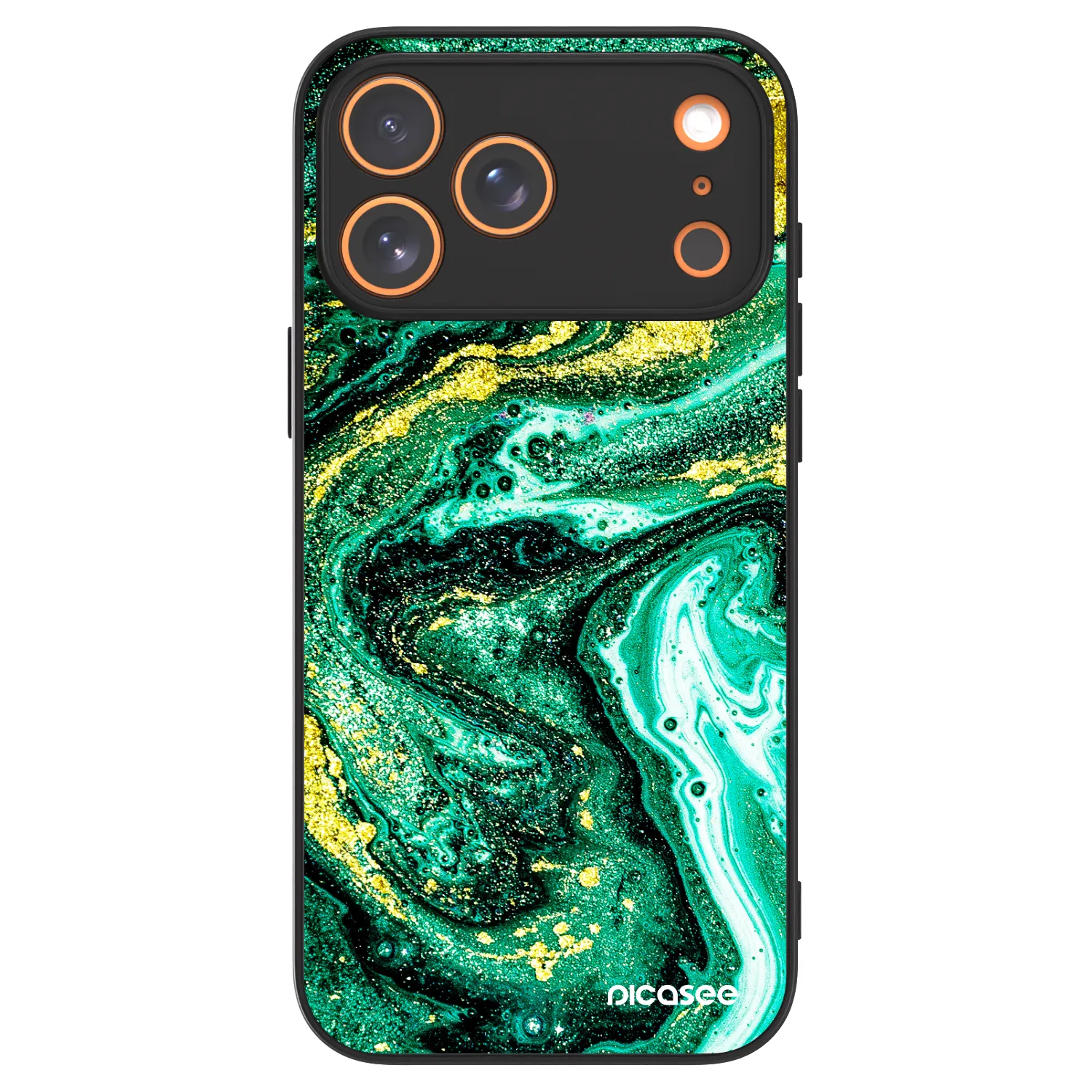 Picasee ULTIMATE CASE MagSafe pro Apple iPhone 18 Pro Max - Green Gold