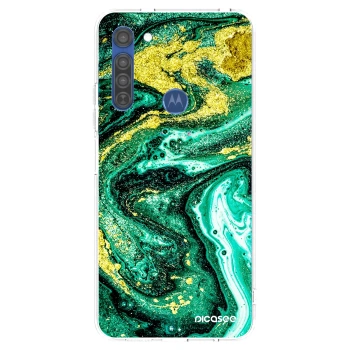 Obal pro Motorola Moto G8 - Green Gold