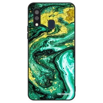 Obal pro Samsung Galaxy A40 A405F - Green Gold