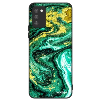 Obal pro Samsung Galaxy A02s A025G - Green Gold