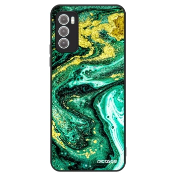 Obal pro Motorola Moto G60 - Green Gold