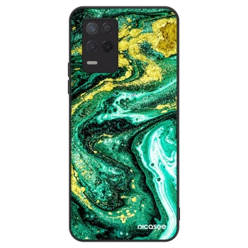 Obal pro Realme 8 5G - Green Gold