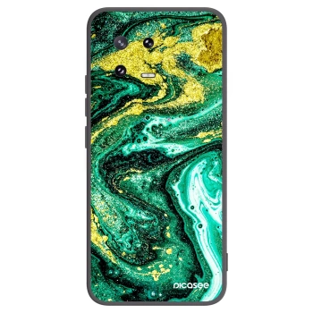 Picasee silikonový černý obal pro Xiaomi 13 Pro - Green Gold
