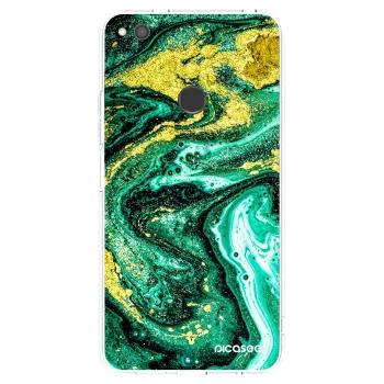 Obal pro Huawei P9 Lite 2017 - Green Gold