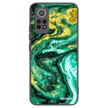 Picasee silikonový černý obal pro Xiaomi Redmi Note 12 Pro 4G - Green Gold