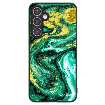 Picasee ULTIMATE CASE pro Samsung Galaxy A35 5G A356B - Green Gold