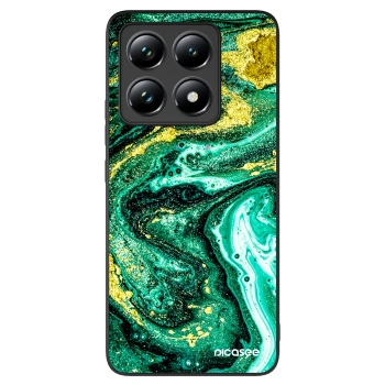 Picasee ULTIMATE CASE pro Xiaomi 14T - Green Gold