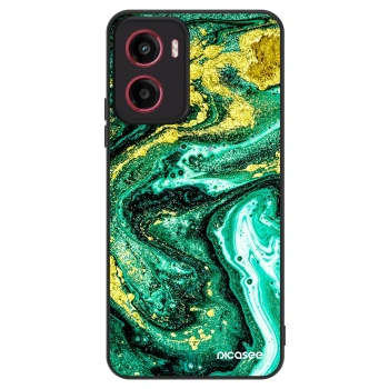 Obal pro Motorola Moto G05 - Green Gold