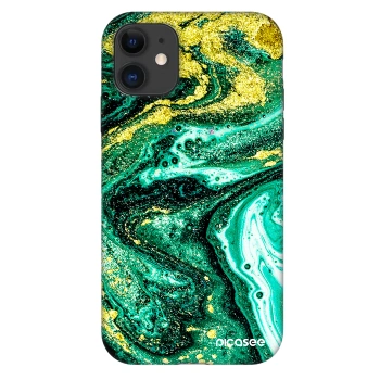 Obal pro Apple iPhone 11 - Green Gold