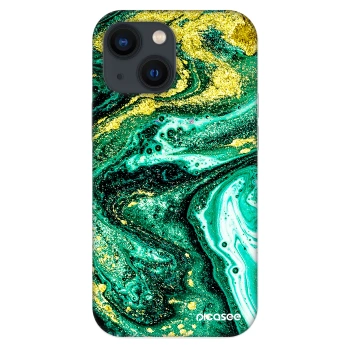 Obal pro Apple iPhone 13 mini - Green Gold