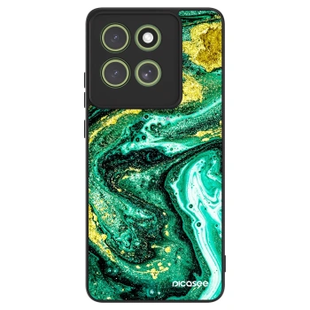 Obal pro Motorola Moto G86 Power 5G - Green Gold