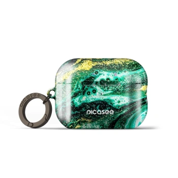 Obal pro Apple AirPods Pro 2 - Green Gold
