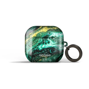 Obal pro Apple AirPods 4 - Green Gold