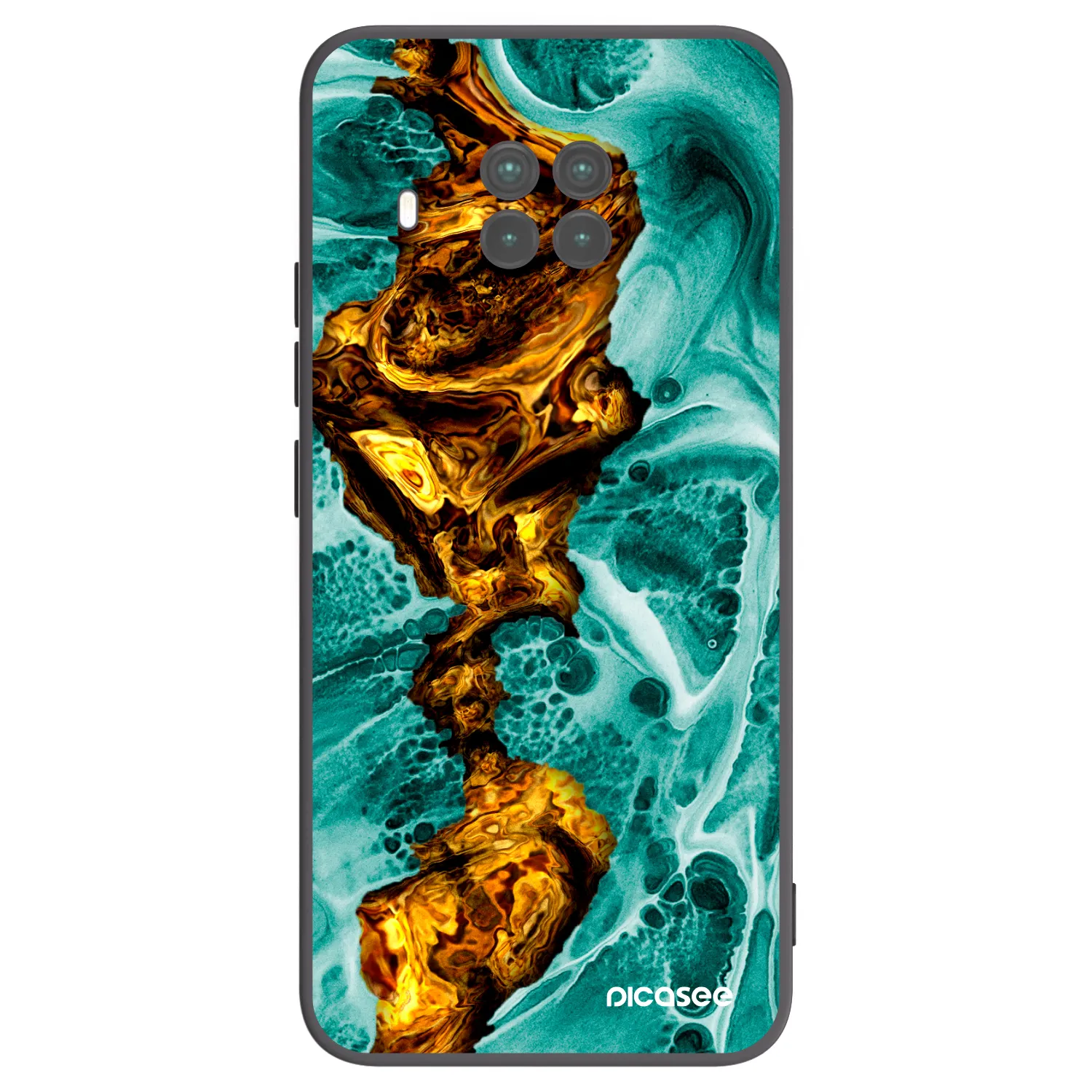 Picasee silikonový černý obal pro Xiaomi Mi 10T Lite - Goldsky