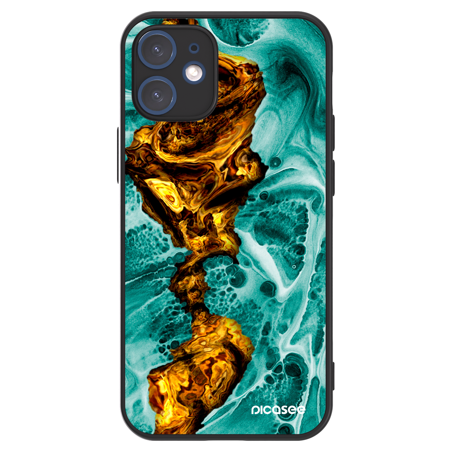 Picasee ULTIMATE CASE pro Apple iPhone 12 mini - Goldsky
