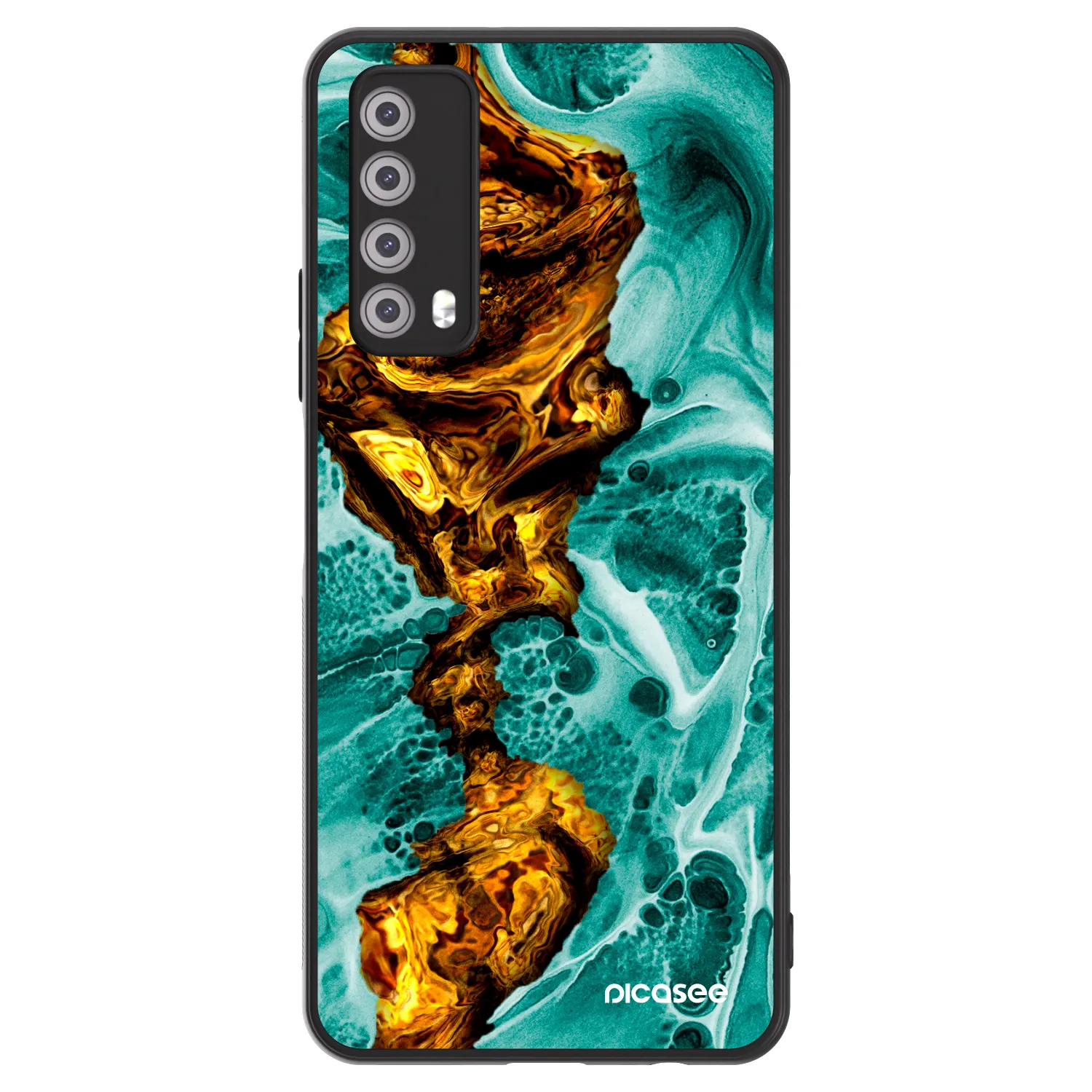 Picasee ULTIMATE CASE pro Huawei P Smart 2021 - Goldsky