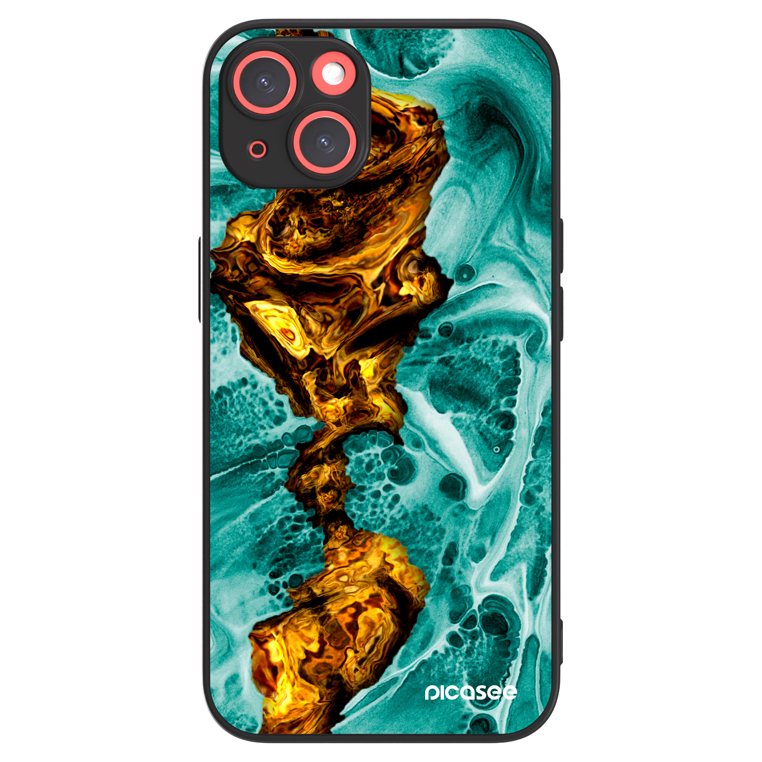 Picasee ULTIMATE CASE pro Apple iPhone 13 - Goldsky