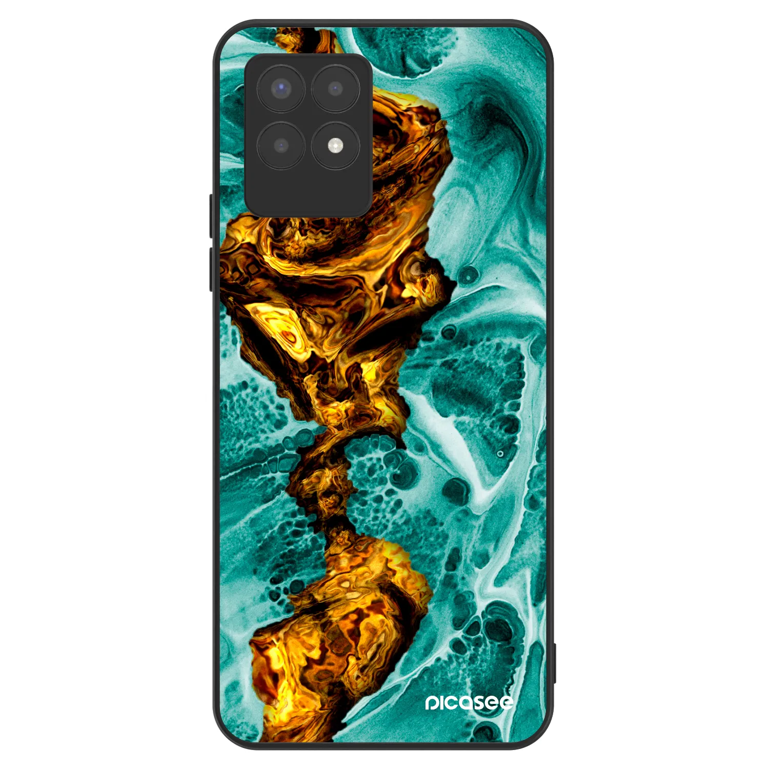 Picasee ULTIMATE CASE pro Realme 8i - Goldsky