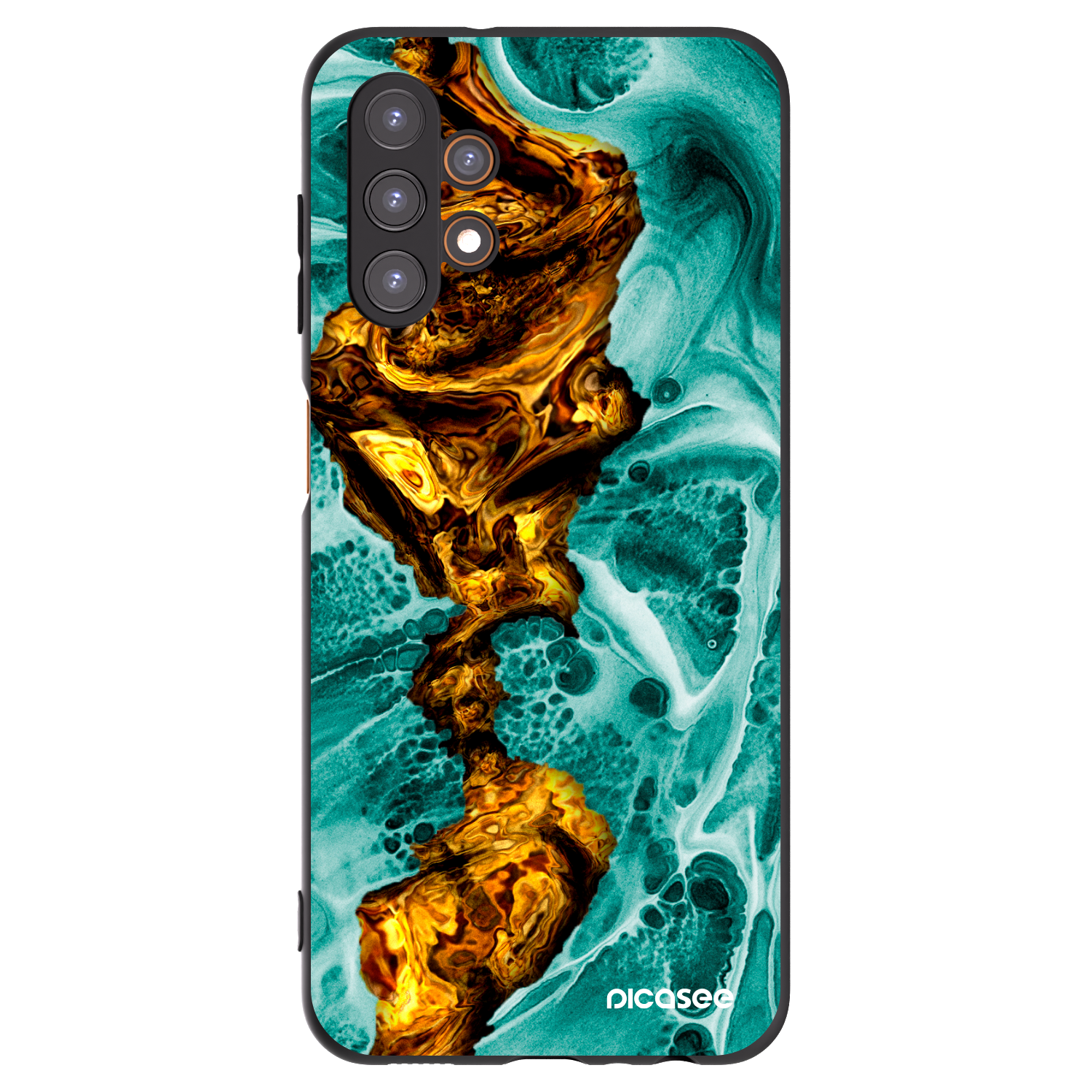 Picasee silikonový černý obal pro Samsung Galaxy A13 4G A135 - Goldsky