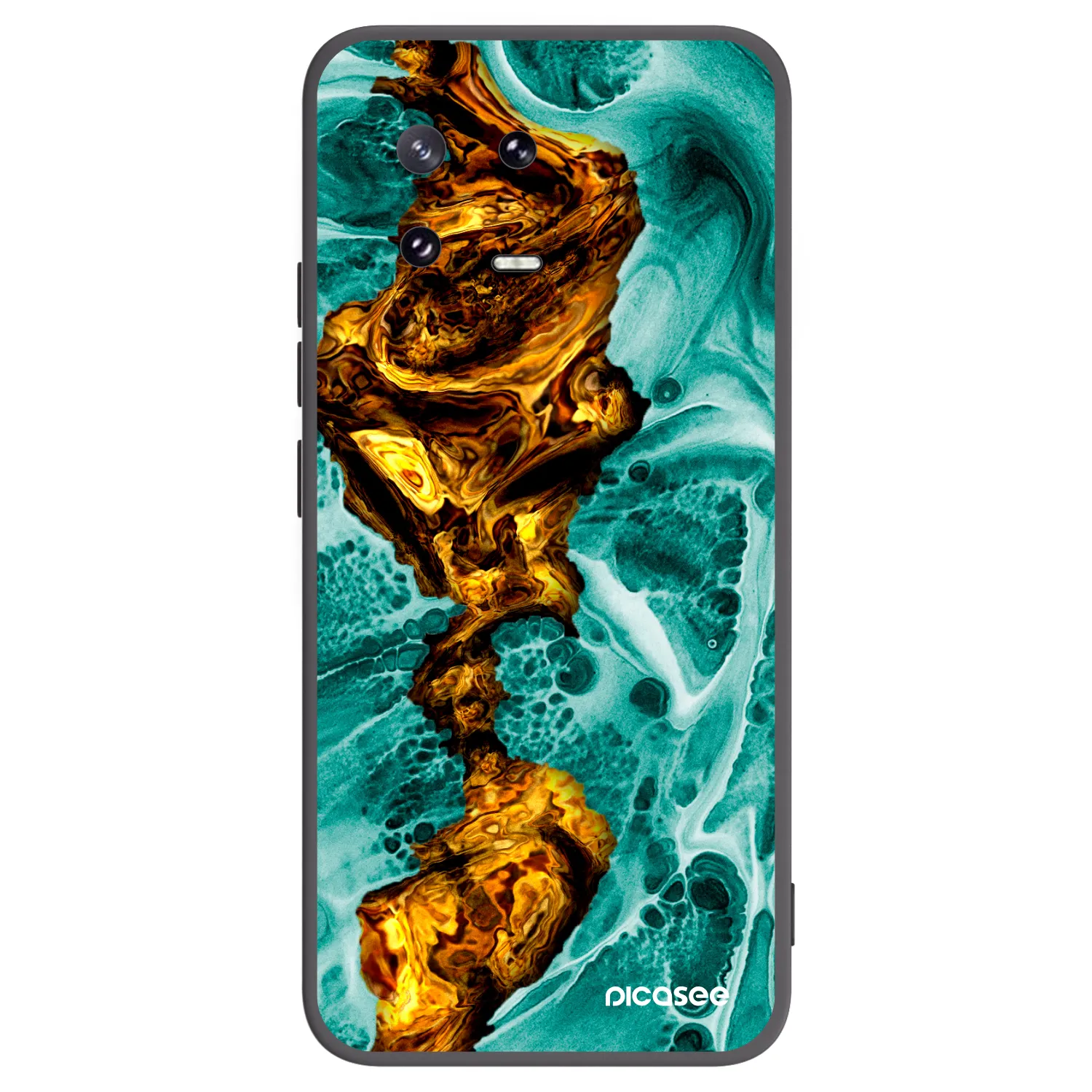 Picasee silikonový černý obal pro Xiaomi 13 Pro - Goldsky