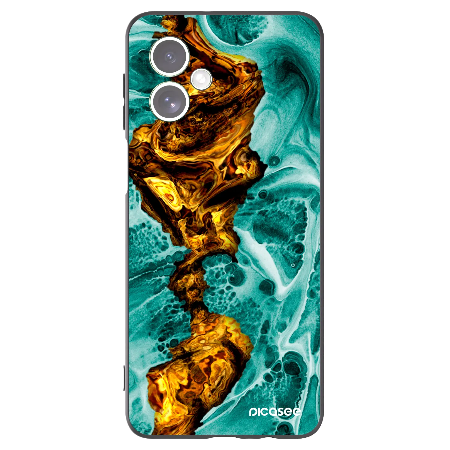 Picasee silikonový černý obal pro Motorola Moto G54 5G - Goldsky