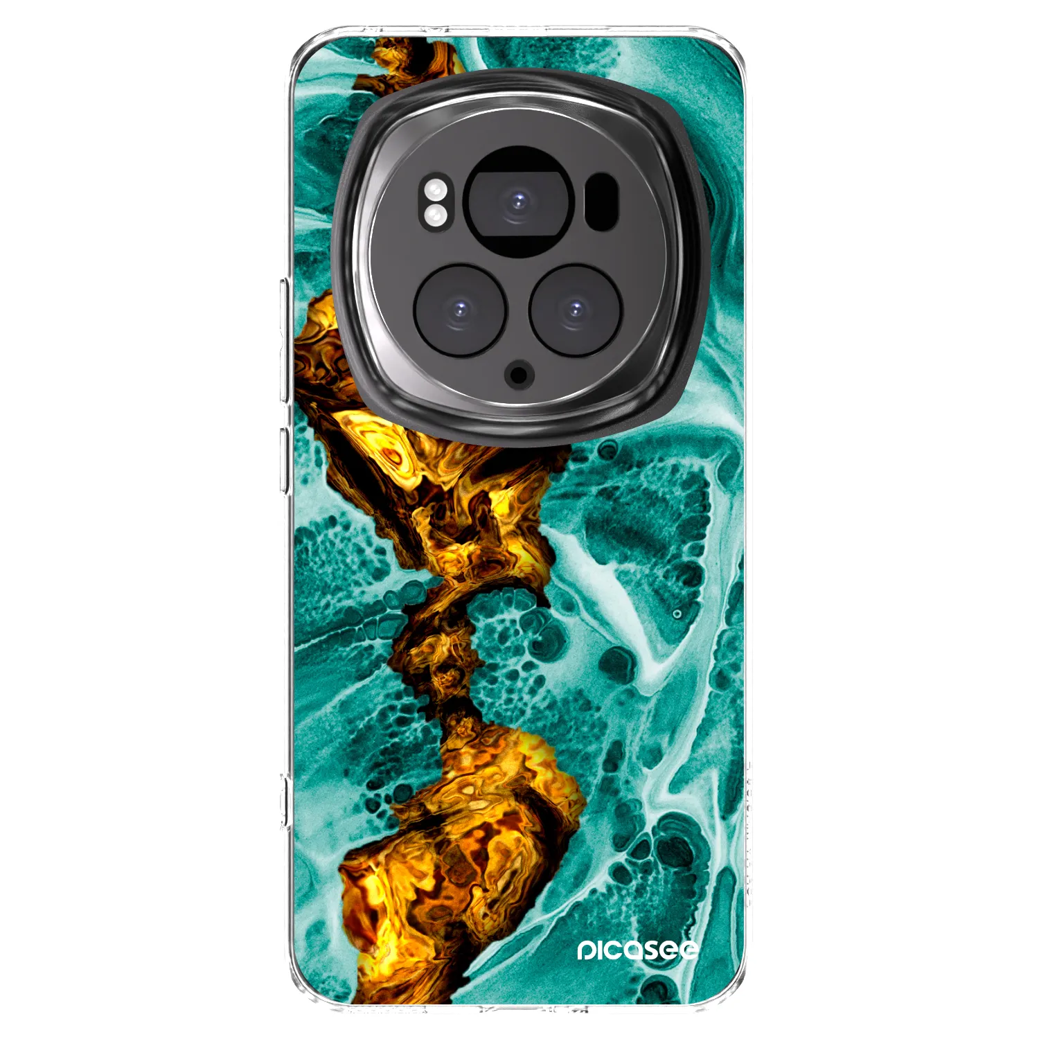 Picasee silikonový průhledný obal pro Honor Magic6 Pro - Goldsky