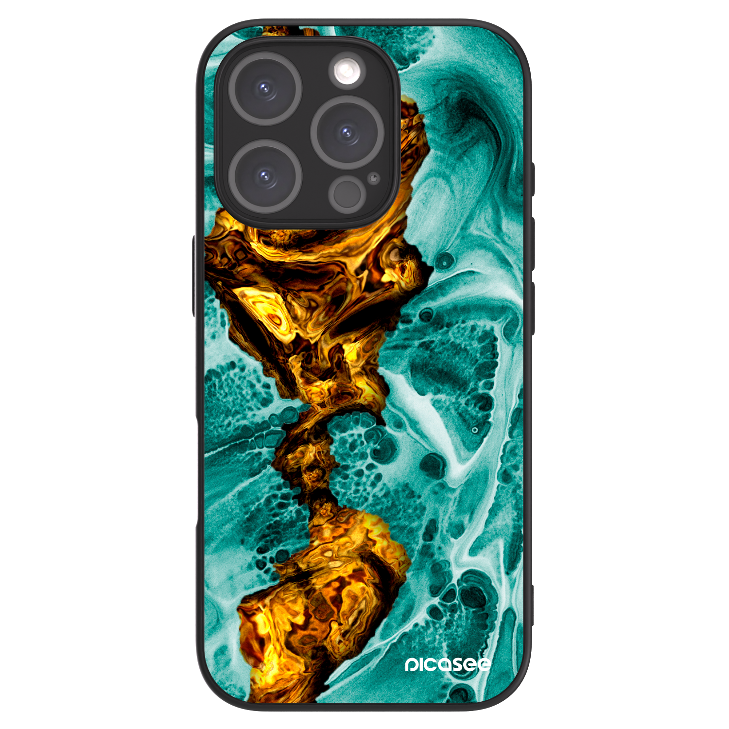 Picasee ULTIMATE CASE pro Apple iPhone 16 Pro - Goldsky
