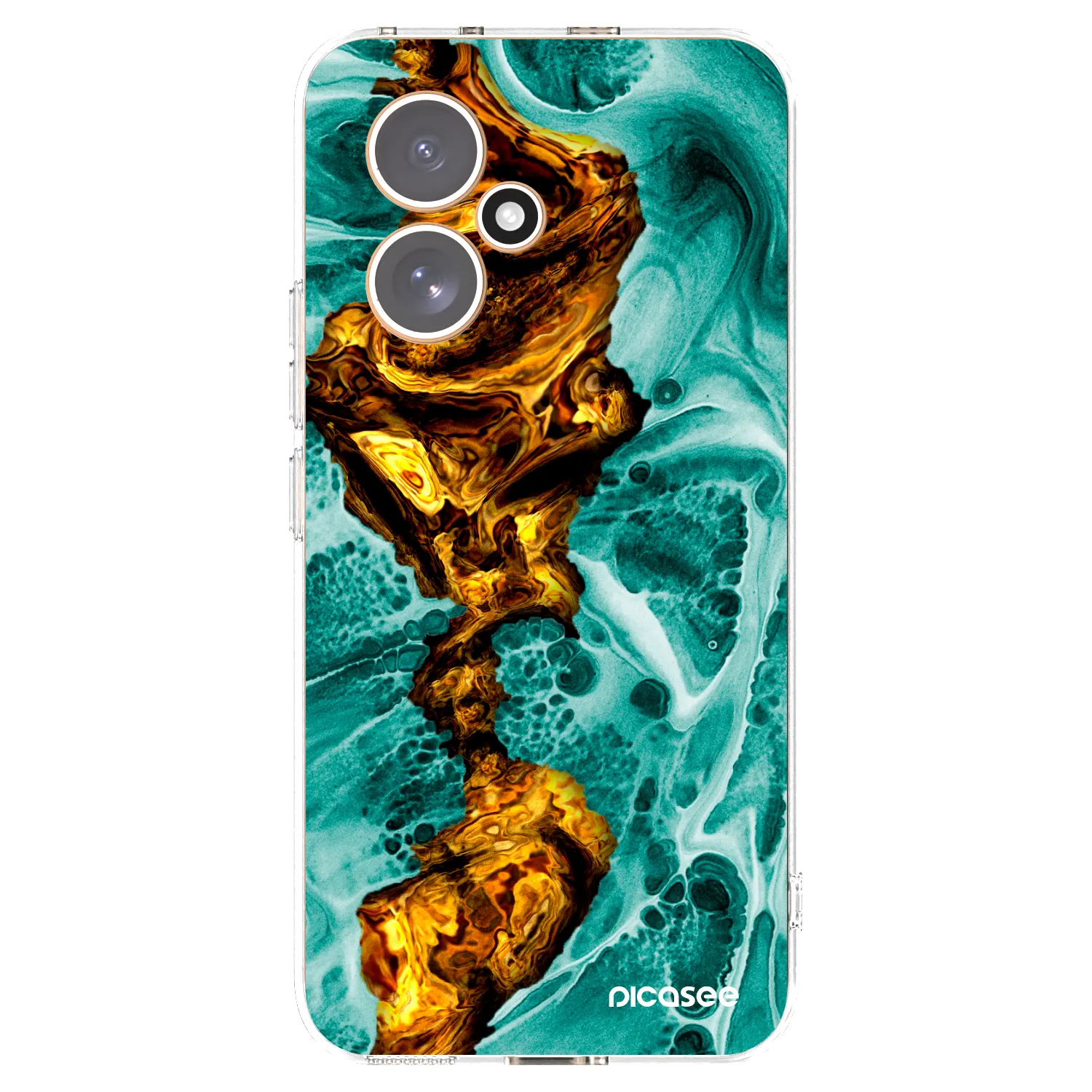 Picasee silikonový průhledný obal pro Honor 400 5G - Goldsky