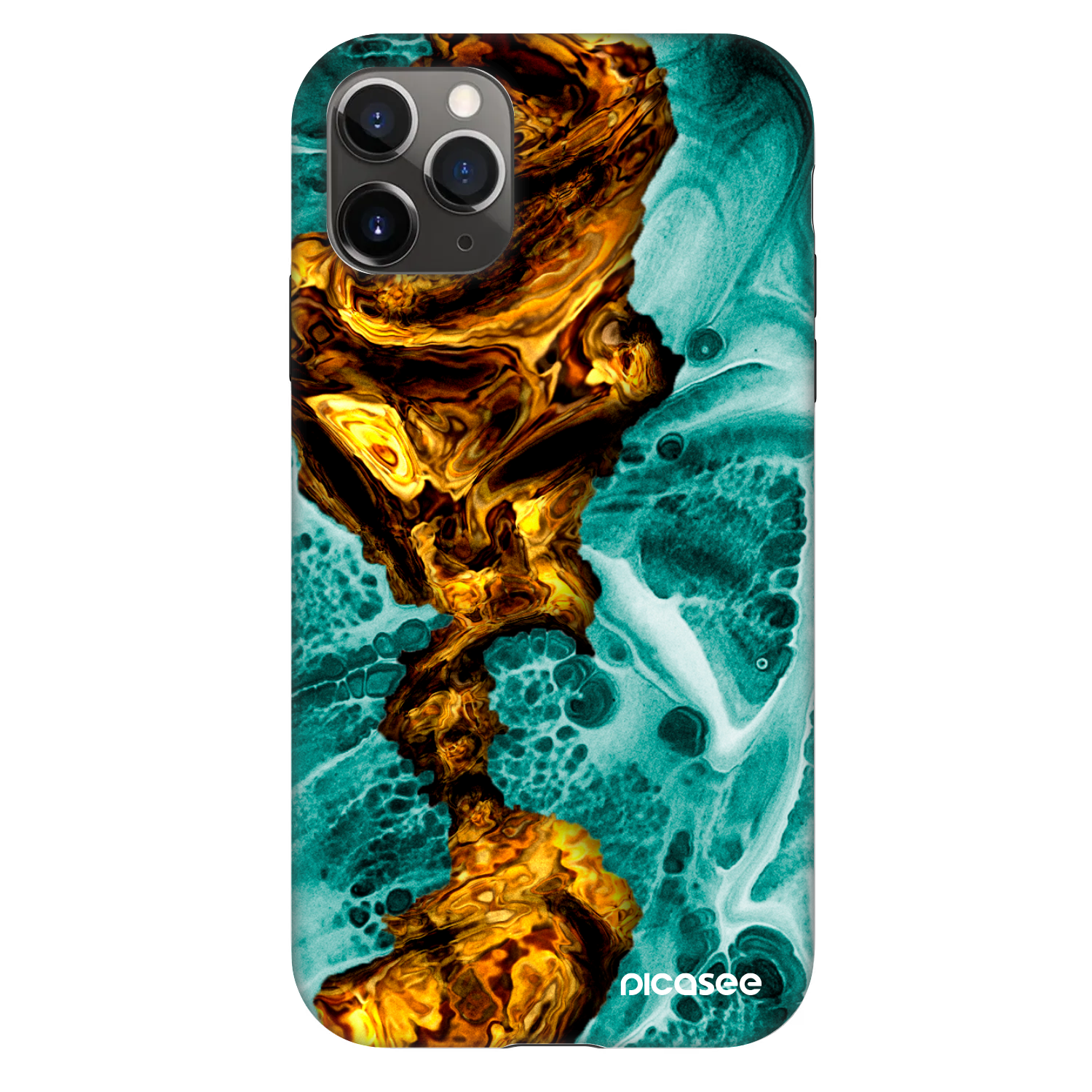 Picasee Fashion Case pro Apple iPhone 11 Pro - Goldsky