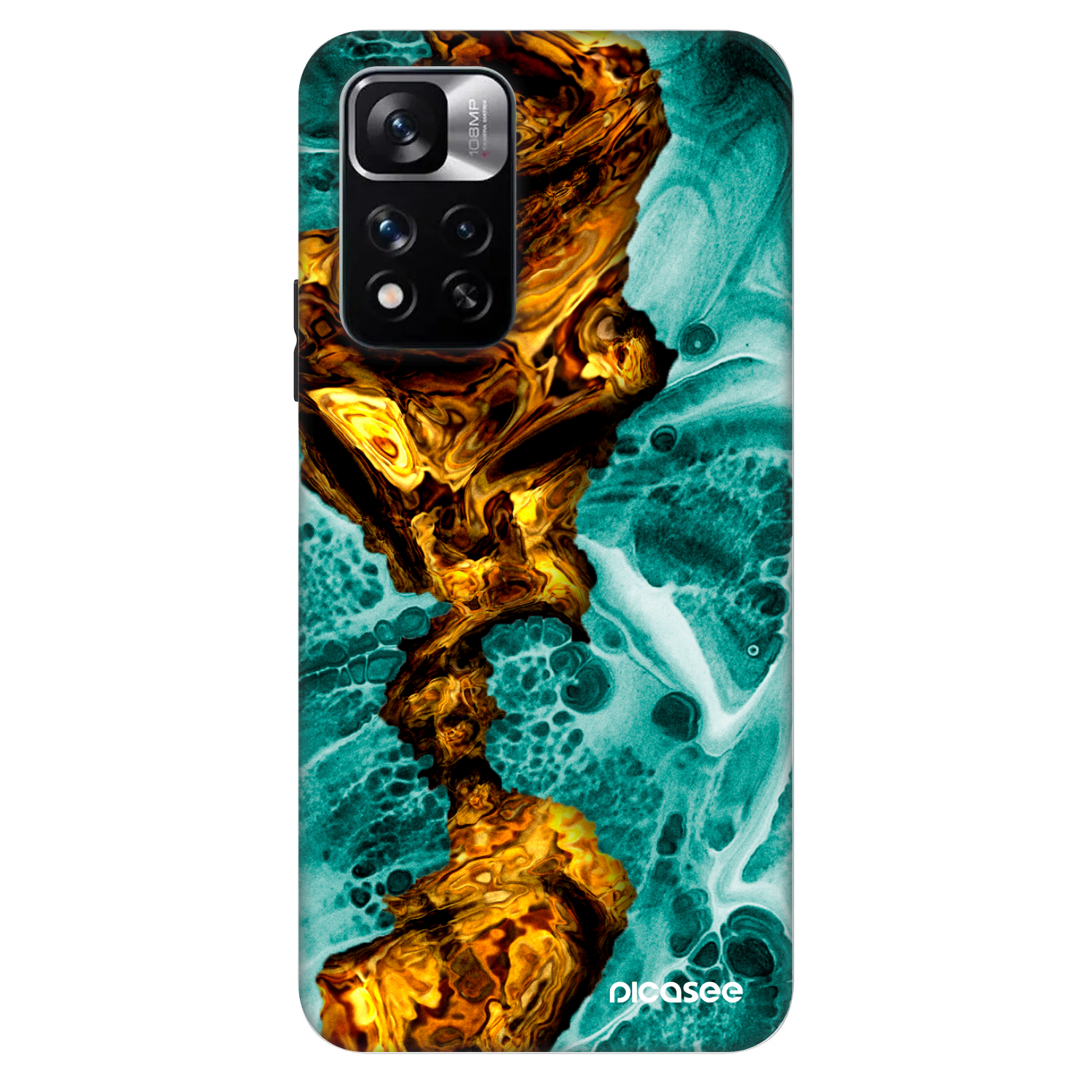 Picasee Fashion Case pro Xiaomi Redmi Note 11 Pro 5G - Goldsky