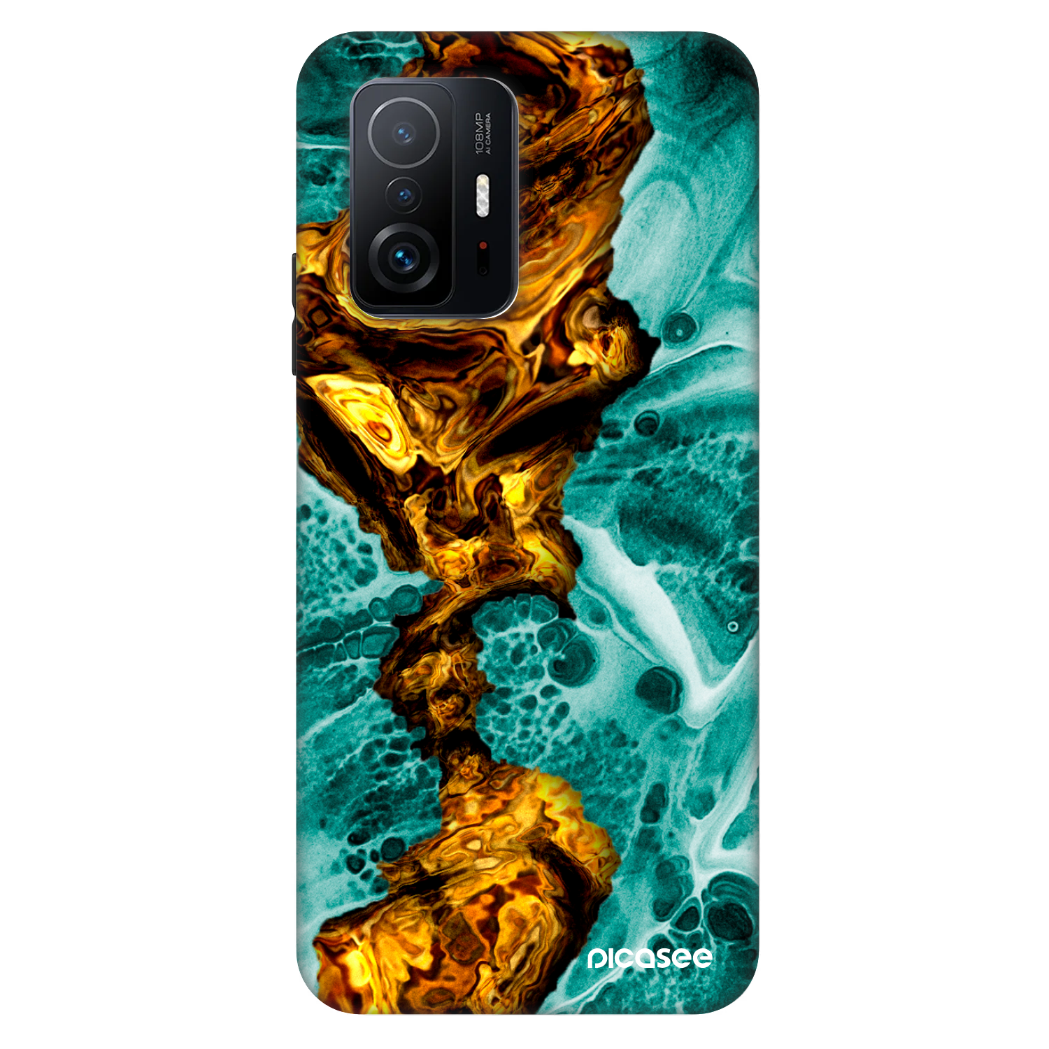 Picasee Fashion Case pro Xiaomi 11T Pro - Goldsky