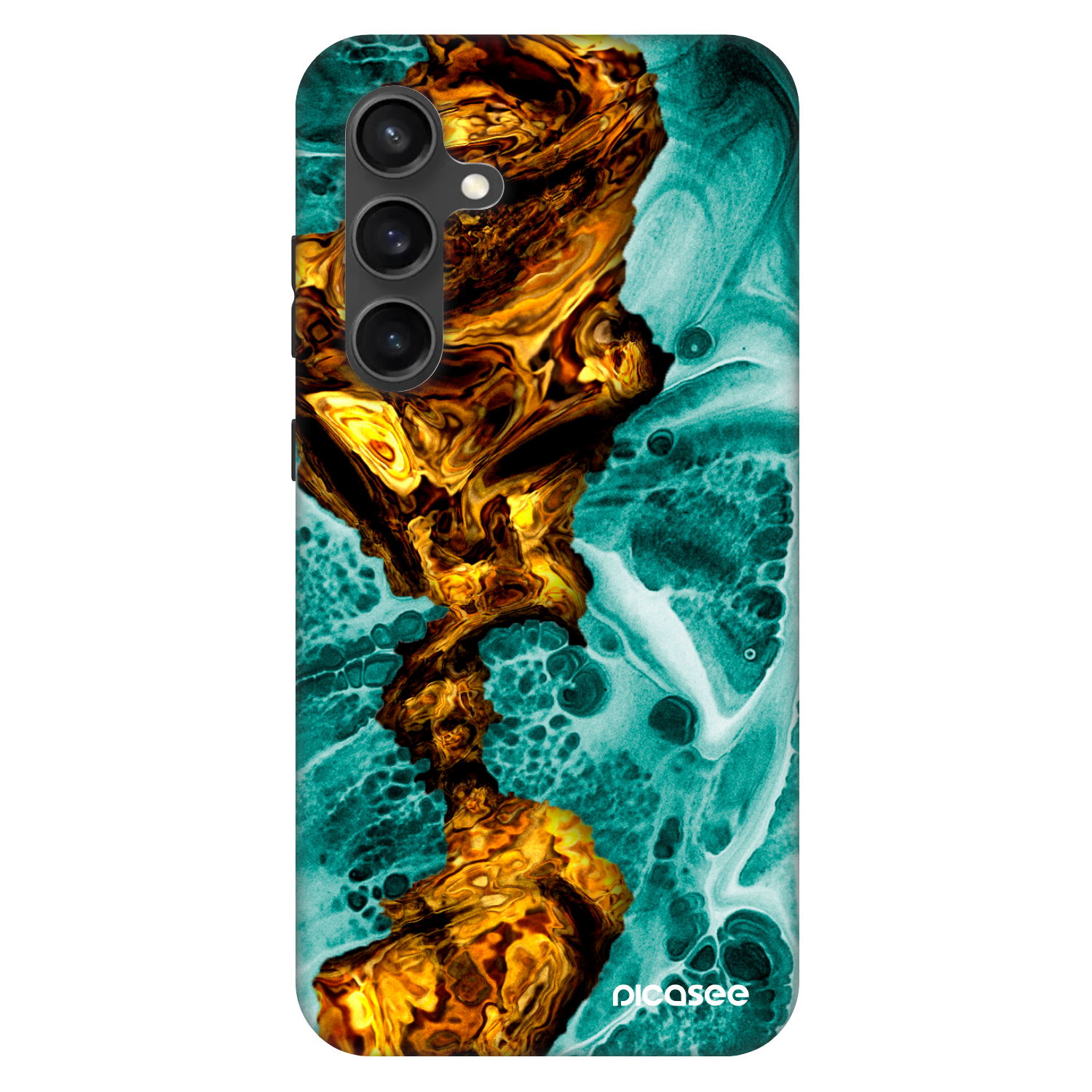 Picasee Fashion Case pro Samsung Galaxy S24 FE S721B - Goldsky